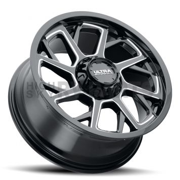 Ultra Wheel 120 Patriot - 18 x 9 Black With Natural Accents - 120-8950BM+18-1