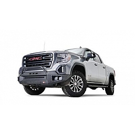Warn Bumper Ascent XP 1-Piece Design Steel Black - 107274