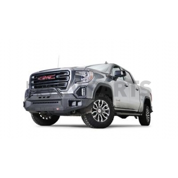 Warn Bumper Ascent XP 1-Piece Design Steel Black - 107274