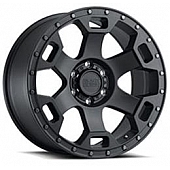 Black Rhino Wheel Gauntlet - 17 x 8.5 Black With Gun Metal Bolts - 1785GLT005140M78