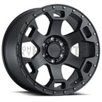 Black Rhino Wheel Gauntlet - 17 x 8.5 Black With Gun Metal Bolts - 1785GLT005140M78