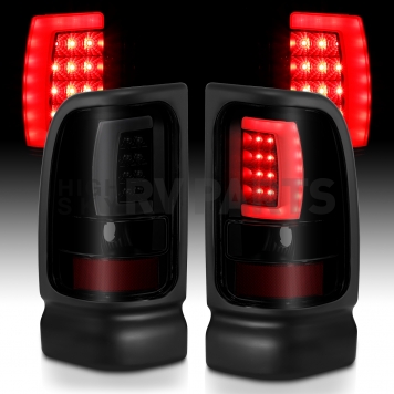 ANZO USA Tail Light Assembly - LED Set Of 2 - 311340-6