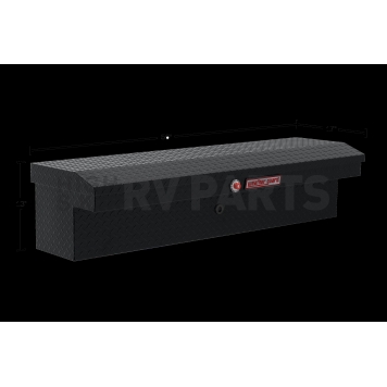 Weather Guard (Werner) Tool Box Side Mount Aluminum 3.8 Cubic Feet - 178503-2