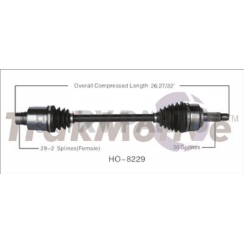 TrakMotive CV Axle Shaft - HO-8229