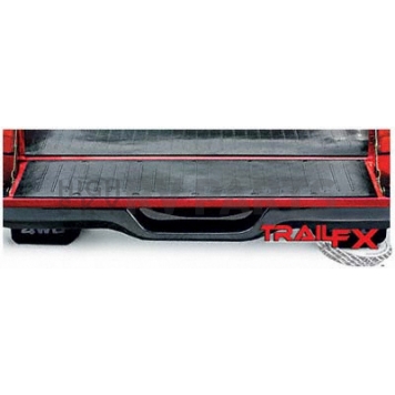 TrailFX Tailgate Mat - Nyracord Rubber Black - V