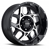 Ultra Wheel Colossus 250 - 20 x 12 Black With Diamond Cut - 250-2350U44