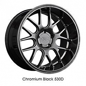 Primax Wheel XXR 530D Series - 18 x 9 Chromium Black - 530D896550