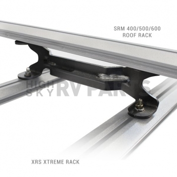 Go Rhino Roof Rack Mounting Adapter Steel Single - 5950010T-1