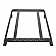 Westin Automotive Bed Cargo Rack Low Profile Design Overland Black Steel - 5110025