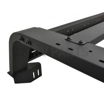 Westin Automotive Bed Cargo Rack Low Profile Design Overland Black Steel - 5110025-5