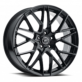 Ultra Wheel 459 Retribution - 18 x 8 Black With Natural Face - 459-8844U+40