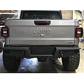 Iron Cross Bumper 1-Piece Stubby Base Steel Black - GP2004