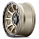 Dirty Life Race Wheels 9307 Drifter - 17 x 8.5 Gold With Black Lip - 9307-7883MGD