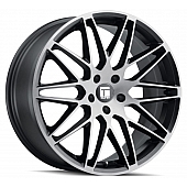 Touren Wheels TR75 - 20 x 9 Black With Dark Tinted Face - C000001622