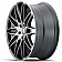 Touren Wheels TR75 - 20 x 9 Black With Dark Tinted Face - C000001622