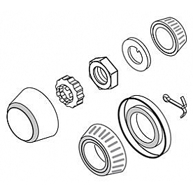 Wilwood Brakes Wheel Bearing - 370-14615
