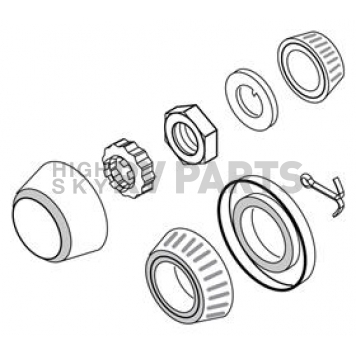 Wilwood Brakes Wheel Bearing - 370-14615