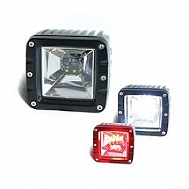 Race Sport Lighting Backup Light LED Square - 12KR