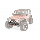 Warn Bumper Elite Series 1-Piece Design Steel Black - 101450