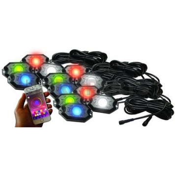 Race Sport Lighting Underbody Light Kit LED Multi-Color - 12PRGBW