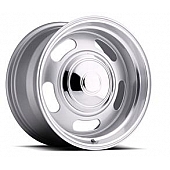 REV Wheel Classic 107 - 17 x 9 Silver With Natural Trim Ring - 107S-7900600