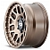 Dirty Life Race Wheels 9306 Mesa - 17 x 9 Dark Bronze - 9306-7936MZ0
