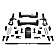 Fabtech Motorsports 4 Inch Lift Kit Suspension Stealth Series - K1136M