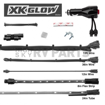 XK Glow Multi Purpose Light LED 8 And 24 Inch Strip - 041005R