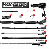 XK Glow Multi Purpose Light LED 8 Inch/ 24 Inch Strip - 041005B