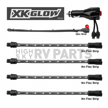 XK Glow Multi Purpose Light LED 8 Inch Strip - 041004R