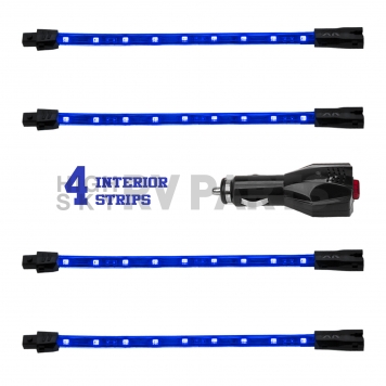 XK Glow Multi Purpose Light LED 8 Inch Strip - 041004B-1