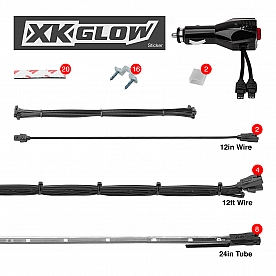 XK Glow Multi Purpose Light LED 24 Inch Strip - 041002B