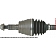 Cardone (A1) Industries CV Axle Shaft - 66-1325