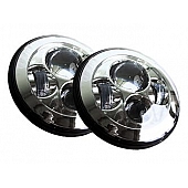 Race Sport Lighting Headlight Assembly Set Of 2 - HLPCHROMEP
