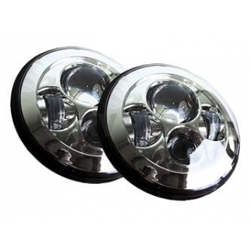Race Sport Lighting Headlight Assembly Set Of 2 - HLPCHROMEP