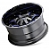 Mayhem Wheels Warrior 8015 - 20 x 9 Black With Prism Blue Accents - 8015-2976BTB