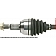 Cardone (A1) Industries CV Axle Shaft - 66-1401
