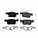 Power Stop Brake Pad - 17-1878