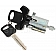 Standard Motor Eng.Management Ignition Lock Cylinder And Key US176L
