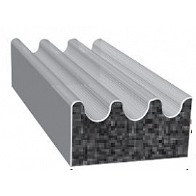 Trim-Lok Multi Purpose Weather Stripping X113HT25