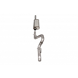 Corsa Performance Exhaust Sport Sound Level Cat Back System - 21123
