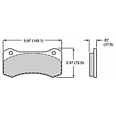 Wilwood Brakes Brake Pad - 150-9488K