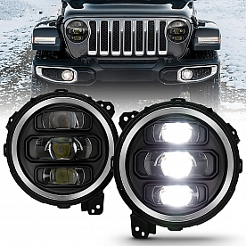 ANZO USA Headlight Assembly Set Of 2 - 111466