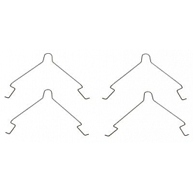 Raybestos Brakes Disc Brake Pad Drag Reduction Clip - H6006