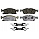 Wagner Brakes Brake Pad - OEX1455