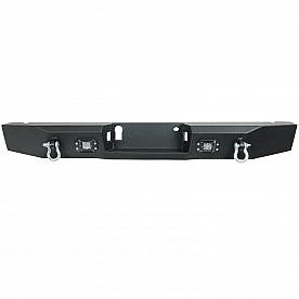 Paramount Automotive Bumper Direct-Fit 1-Piece Design Black - 570113