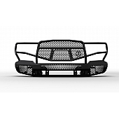 Ranch Hand Midnight Series Bumper 1-Piece Design Steel Black - MFC151BM1