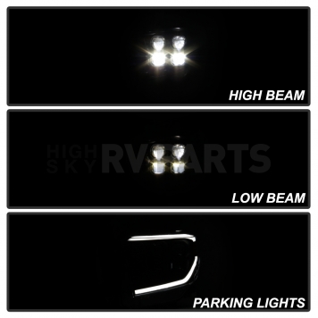 Spyder Automotive Headlight Assembly Set Of 2 - 9049927-8