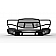 Ranch Hand Midnight Series Bumper 1-Piece Design Steel Black - MFC19HBM1