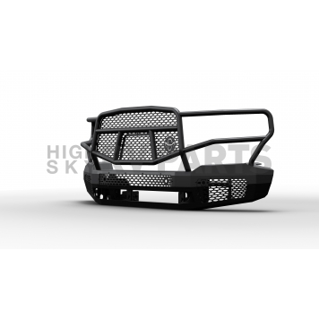 Ranch Hand Midnight Series Bumper 1-Piece Design Steel Black - MFC19HBM1-1